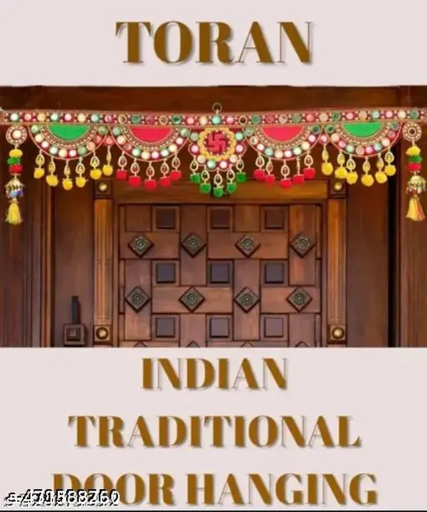 Velvet_Festive_Multi_Zula_Pearl_Beads_Handmade_Door_Toran