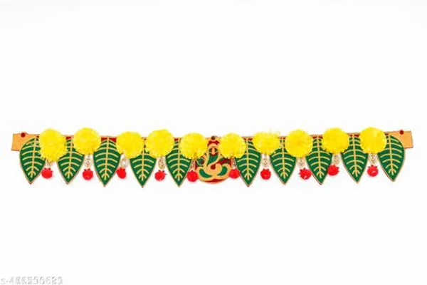 Velvet_Traditional_Floral_Yellow_Gold_Door_Hanging_Toran_-_Pack_of_2