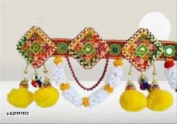 Velvet_Traditional_Plastic_Beads_Bandarwal_Door_Toran_Pack_Of_2