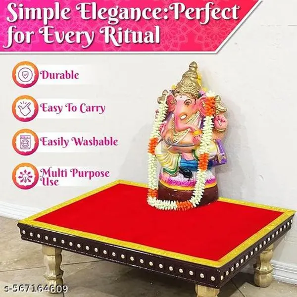 Polyester_Plain_Red_Pooja_Chowki_Aasan_Mat_-_Pack_of_3