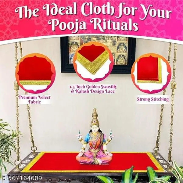 Polyester_Plain_Red_Pooja_Chowki_Aasan_Mat_-_Pack_of_3
