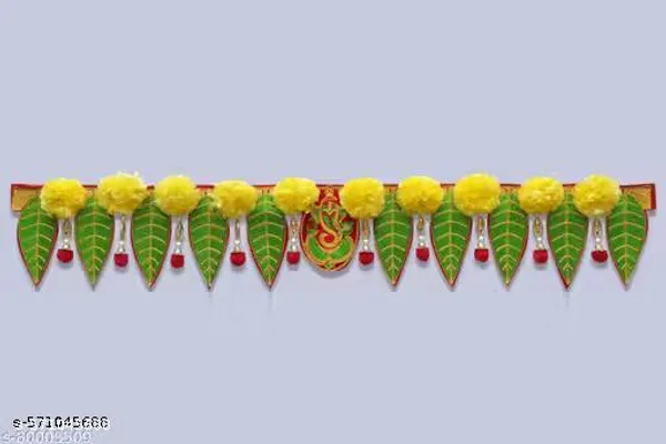 Polyester_Festive_Artificial_Flower_Velvet_Door_Toran_-_Pack_of_2