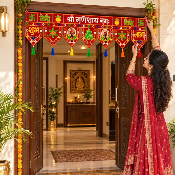 Shri_Ganeshay_Namah_Toran_with_Shubh_Labh_&_Colourful_Tassels_–_Traditional_Door_Hanging_for_Home_&_Mandir