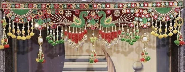 Velvet_Festive_Peacock_Beads_Tassels_Door_Toran_-_Pack_of_2