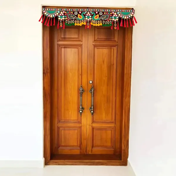 Velvet_Festive_Peacock_Beads_Tassels_Door_Toran_-_Pack_of_2