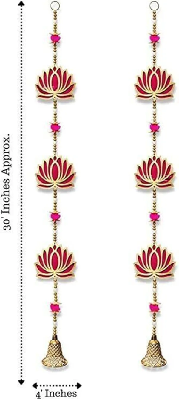 Velvet_Festive_Lotus_Tassel_Handmade_Door_Toran_Pack_Of_2_-_Pack_of_2
