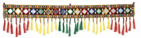 Velvet_Traditional_Mirror_Work_Cowrie_Shell_Door_Hanging_Toran
