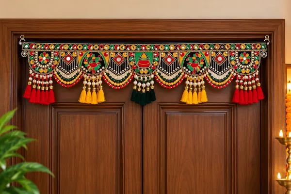 Velvet_Mirror_Work_Embroidered_Peacock_Jula_Door_Toran