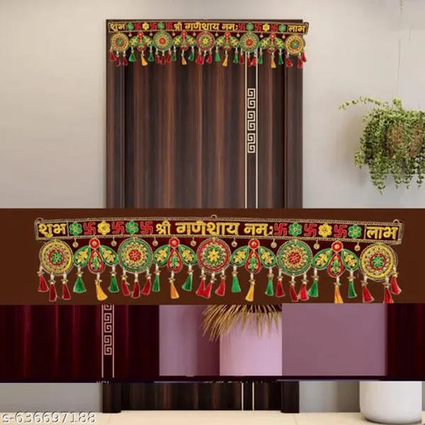 Velvet_Traditional_Handcrafted_Bandarwal_Main_Entrance_Door_Toran_-_Pack_of_2