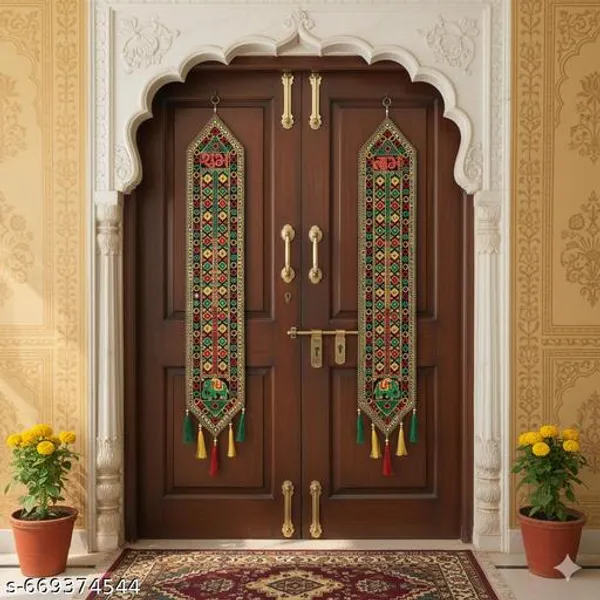 Polyester_Traditional_Subh_Labh_Handmade_Door_Toran