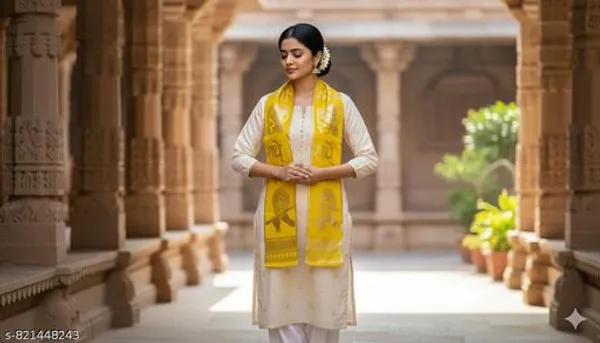 Yellow_Silk_God_Printed_Spiritual_Dupatta_Scarf_Unisex_-_Pack_of_4
