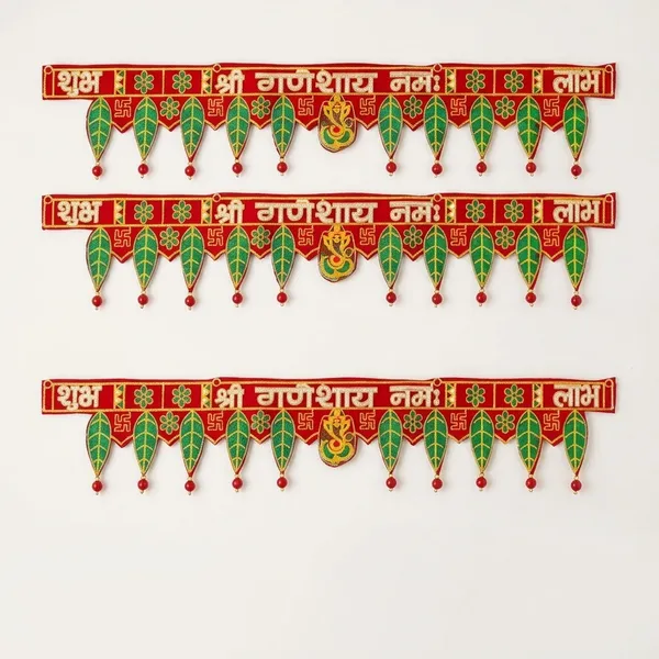 Polyester_Diwali_Embroidered_Shubh_Deepawali_Pan_Door_Toran_-_Pack_of_3