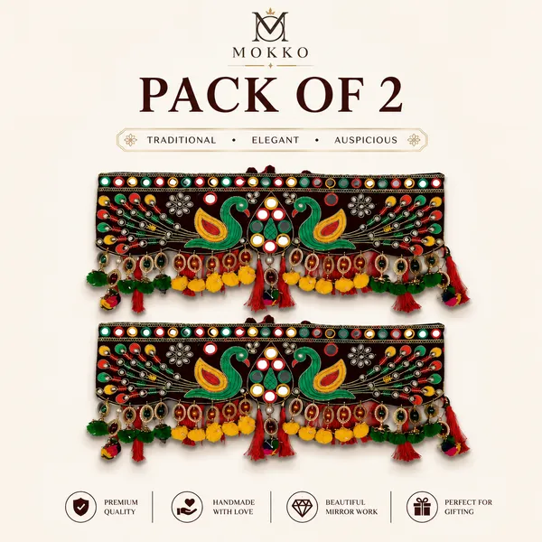 Pack_Of_2_Polyester_Traditional_Embroidered_Peacock_Door_Toran_Bandarwal