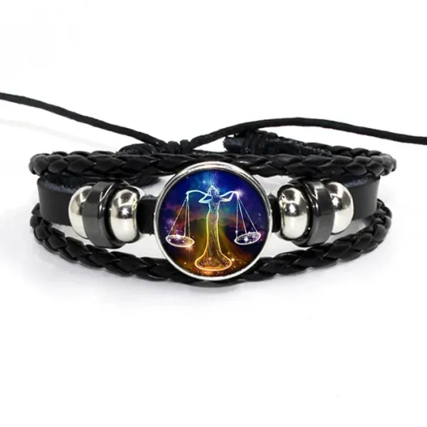 Zodiac_Leather_Braided_Bracelet_|_🔥FLAT_50%_OFF_SALE🔥