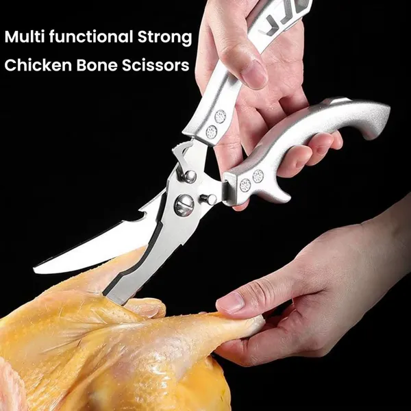Heavy-Duty_Stainless_Steel_Kitchen_Scissors_with_Safety_Lock_–_Multipurpose_Poultry,_Meat_&_Vegetable_Shears