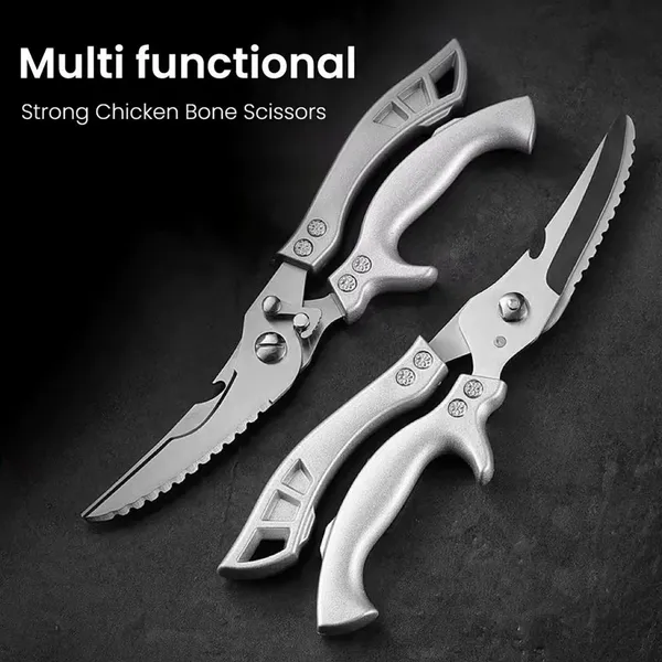 Heavy-Duty_Stainless_Steel_Kitchen_Scissors_with_Safety_Lock_–_Multipurpose_Poultry,_Meat_&_Vegetable_Shears