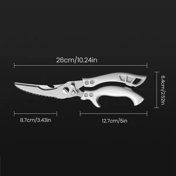 Heavy-Duty_Stainless_Steel_Kitchen_Scissors_with_Safety_Lock_–_Multipurpose_Poultry,_Meat_&_Vegetable_Shears