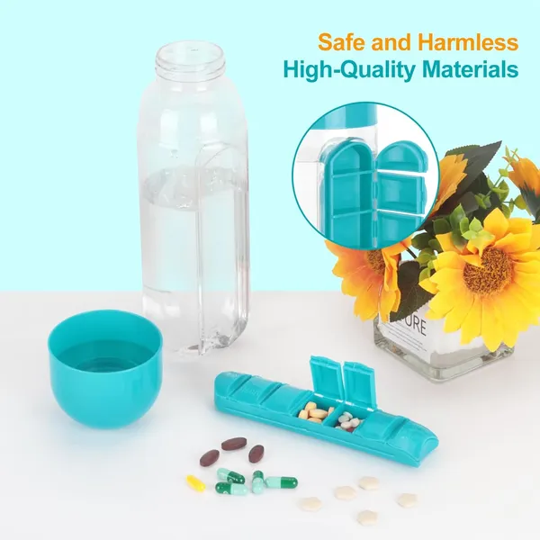 2_in_1_Portable_Water_Bottle_Medicine_Storage_Organizer_Box