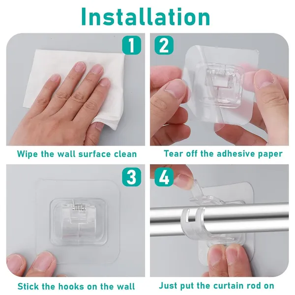 Self_Adhesive_Curtain_Rod_Holder_Clips_|_š„FLAT_50%_SAVINGSš„