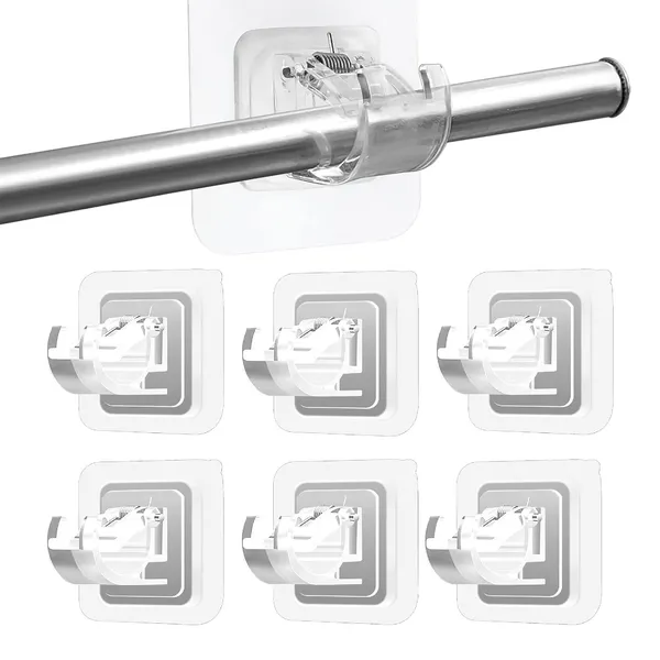 Self_Adhesive_Curtain_Rod_Holder_Clips_|_š„FLAT_50%_SAVINGSš„