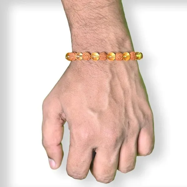 Rudraksha_Citrine_Crystal_Bracelet_|_🔥BUY_1_GET_1_FREE🔥