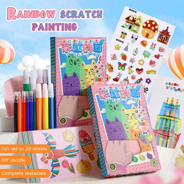 Rainbow_Dot_Painting_Art_Kit_|_🔥FLAT_50%_SAVING🔥