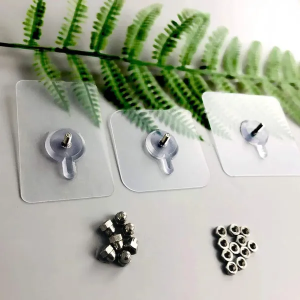 NO_DRILLING_SCREW_WALL_HOOKS_|_🔥PACK_OF_10_PCS🔥
