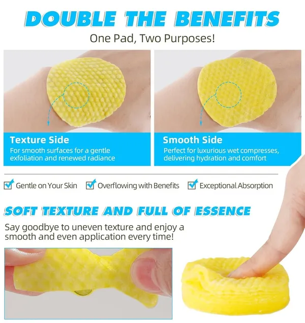 KojicFresh™_-_Turmeric_Kojic_Acid_Cleansing_Pads_|_🔥PACK_OF_60_PADS🔥