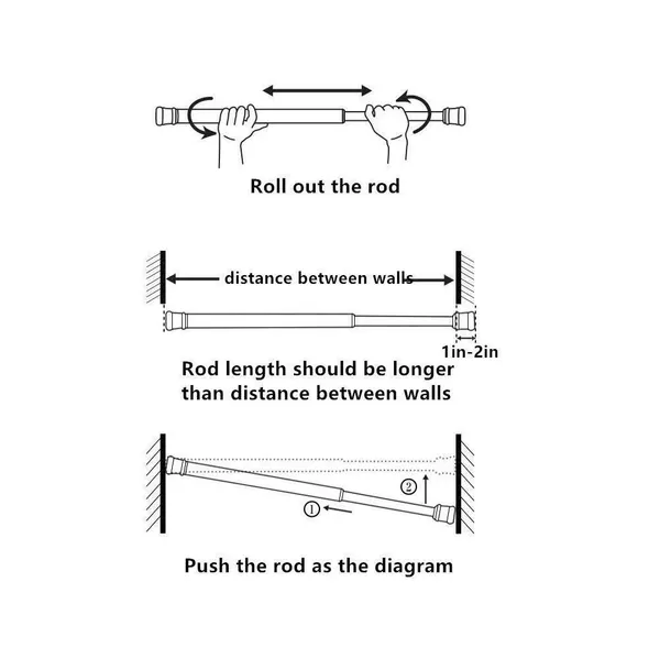 Drill-Free_Length_Adjustable_Multipurpose_Rod_|_🔥FLAT_50%_SAVINGS🔥