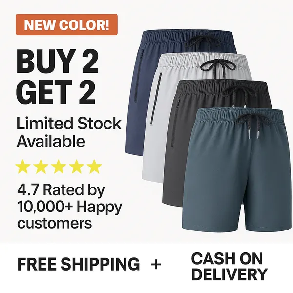 Combo_of_4_Stretchable_Cotton_Shorts_|_š„FLAT_50%_SAVINGš„