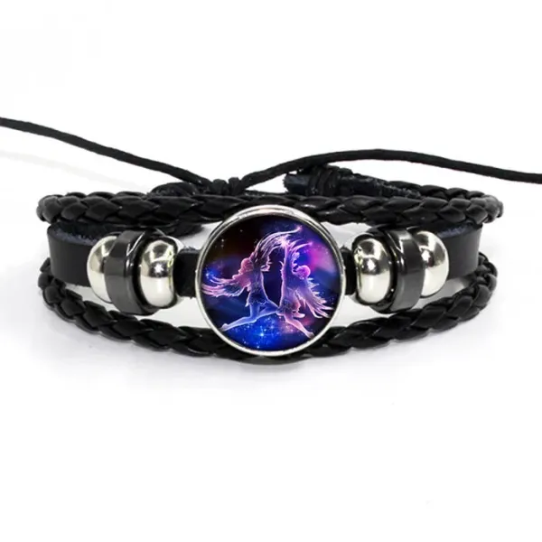 Zodiac_Leather_Braided_Bracelet_|_🔥FLAT_50%_OFF_SALE🔥