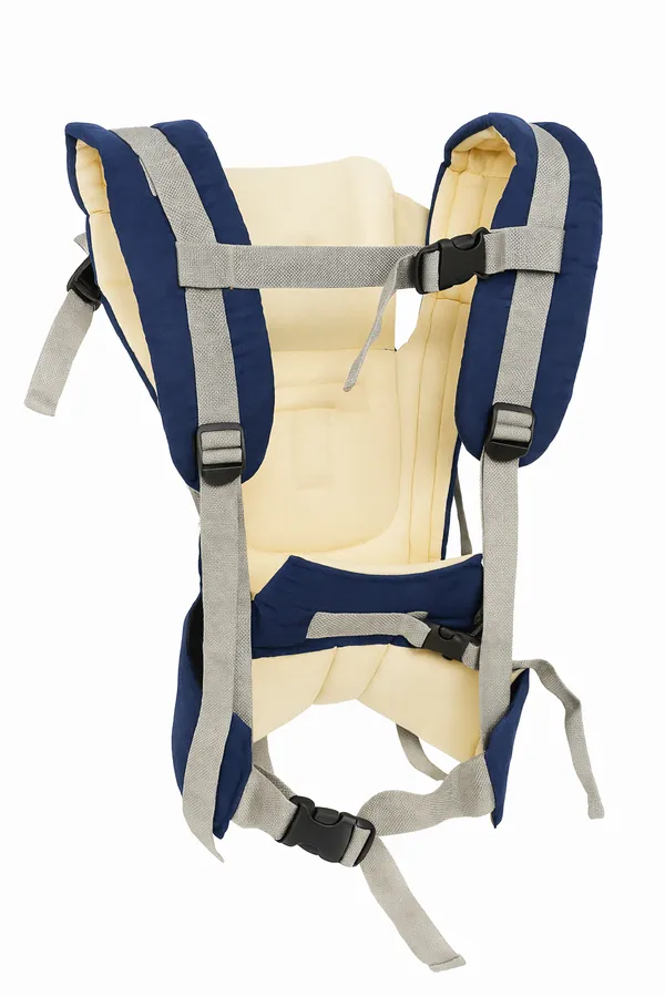 Navy_Blue_Cotton_&_Polyester_Baby_Carrier_For_Kids