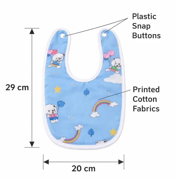 MimiLap_Baby_Care_Essentials_Combo_Pack_of_12_|_6_Cotton_Langot,_4_Reusable_Breast_Pads_&_2_Soft_Bibs_|_Daily_Newborn_Hygiene_&_Feeding_Set_for_0–6_Months_(Multicolor)