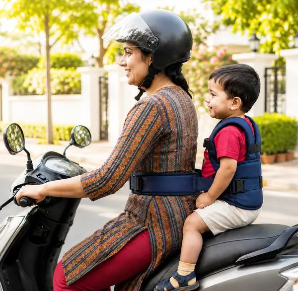 MimiLap_Baby_Protection_Bag_&_Safety_Belt_for_2-Wheeler_Riders_|_Secure_Back_Seat_Baby_Carrier_|_Adjustable_Waist_&_Shoulder_Support_|_Comfortable_&_Safe_Ride