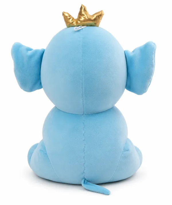 MimiLap_Crown_Elephant_Soft_Toy
