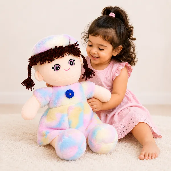 MimiLap_Plush_Girl_Soft_Doll_|_60_cm_Medium_Size_|_Super_Soft_Stuffed_Toy_|_Cuddly_Companion_for_Kids_|_Birthday_Gift_for_Girls_(2+_Years)