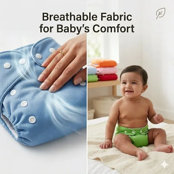 MimiLap_Reusable_Cloth_Diapers_Pack_of_9_with_Inserts_|_Soft_&_Breathable_for_Baby_Skin_|_Designed_for_Daytime_Use_|_Helps_Reduce_Rash_Discomfort_|_Adjustable_Fit_(3_Months–3_Years)
