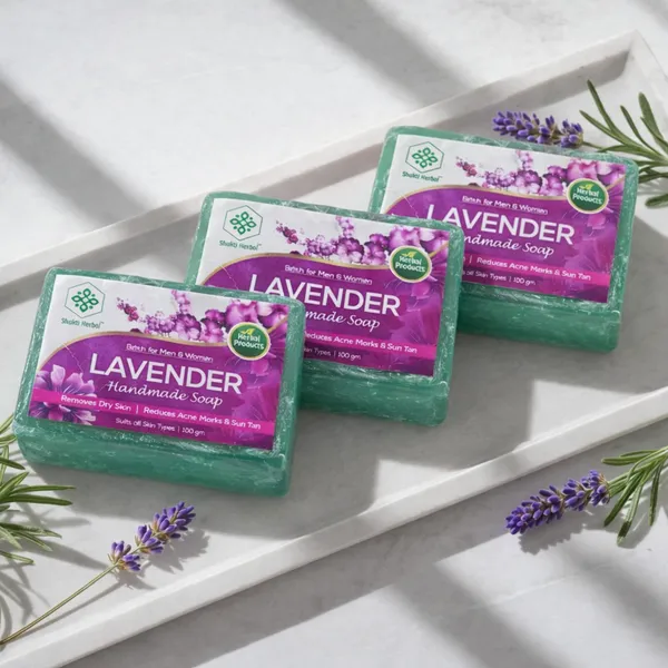 Natural_Lavender_Handmade_Soap_Helps_Remove_Dry_Skin_Reduces_Acne_Marks_&_Sun_Tan_For_Men_&_Women_100_Gm_Pack_Of_3