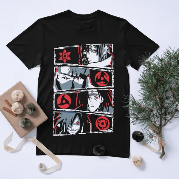 Black_Cotton_Oversized_Red_Reflection_T-Shirt_For_Men
