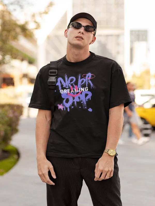 Black_Cotton_Oversized_T-Shirt_For_Men