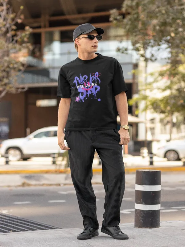 Black_Cotton_Oversized_T-Shirt_For_Men