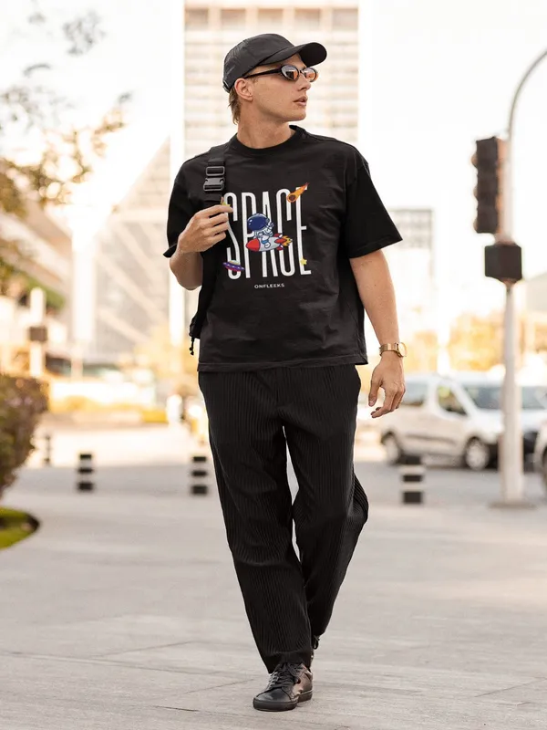 Black_Cotton_Oversized_Cosmic_Explorer_T-Shirt_For_Men