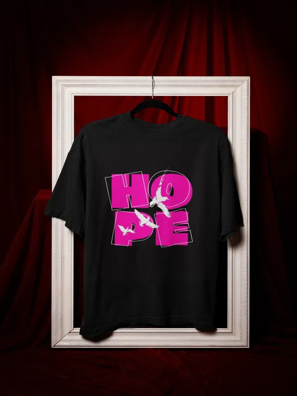 Black_Cotton_Oversized_Hope_T-Shirt_For_Men
