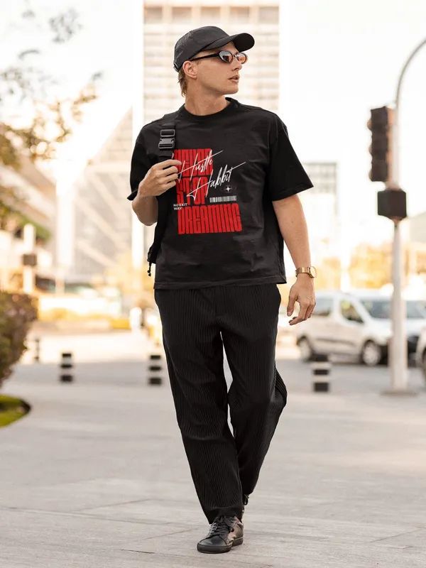 Black_Cotton_Oversized_T-Shirt_For_Men