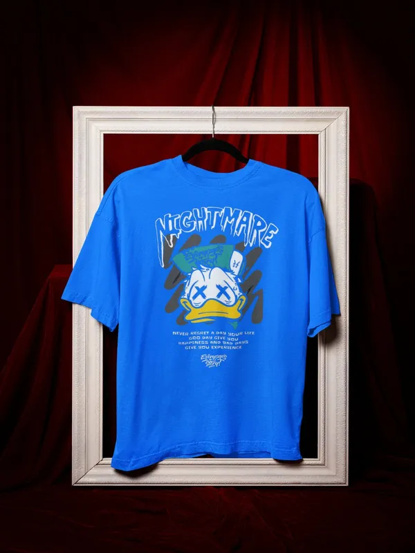 Blue_Cotton_Oversized_T-Shirt_For_Men