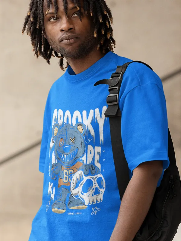 Blue_Cotton_Oversized_T-Shirt_For_Men