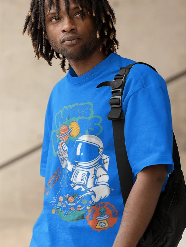 Blue_Cotton_Oversized_Planet_Loop_T-Shirt_For_Men