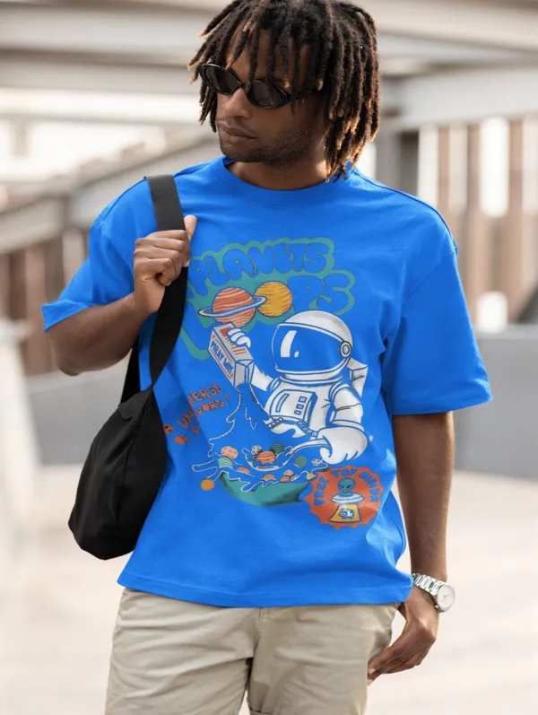 Blue_Cotton_Oversized_Planet_Loop_T-Shirt_For_Men