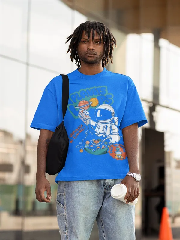 Blue_Cotton_Oversized_Planet_Loop_T-Shirt_For_Men