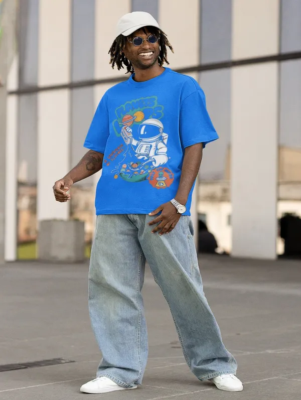 Blue_Cotton_Oversized_Planet_Loop_T-Shirt_For_Men